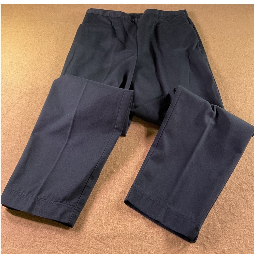 Talbots Petites Black Wrinkle Resistant Cotton Chino Pants Trousers Size 8P